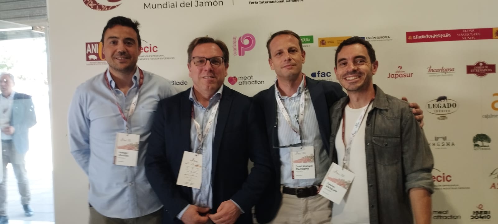 Rafael Camacho, Director-Técnico y fundador de INCEDECA, nombrado Socio de Honor por Ecovalia 2 INCEDECA participante en el congreso del jamón